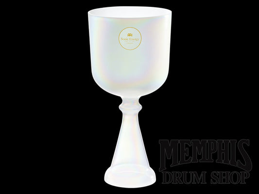 Meinl Sonic Energy Crystal Singing Chalice 5.5", Creamy, Brow Chakra