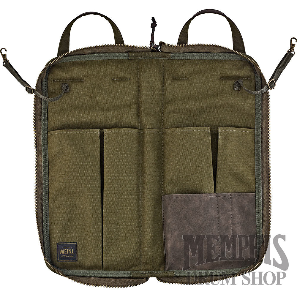 Meinl Waxed Canvas Stick Bag - Forest Green