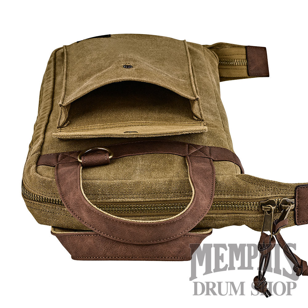 Meinl Waxed Canvas Stick Bag - Vintage Khaki