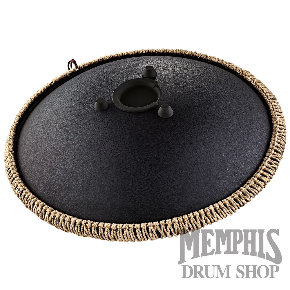 Meinl Octave Steel Tongue Drum D Kurd Floral Design - Black
