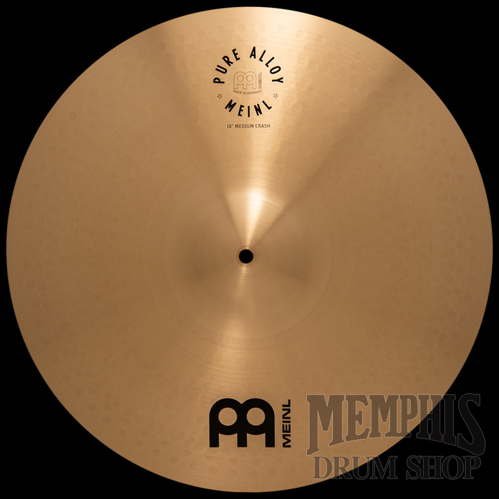 Meinl 18" Pure Alloy Traditional Medium Crash Cymbal