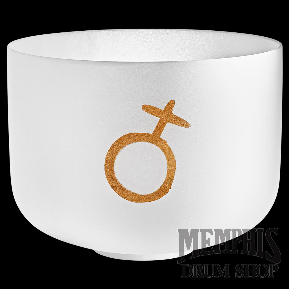 Meinl Sonic Energy Planetary Tuned Crystal Singing Bowl 12", Earth Platonic Year