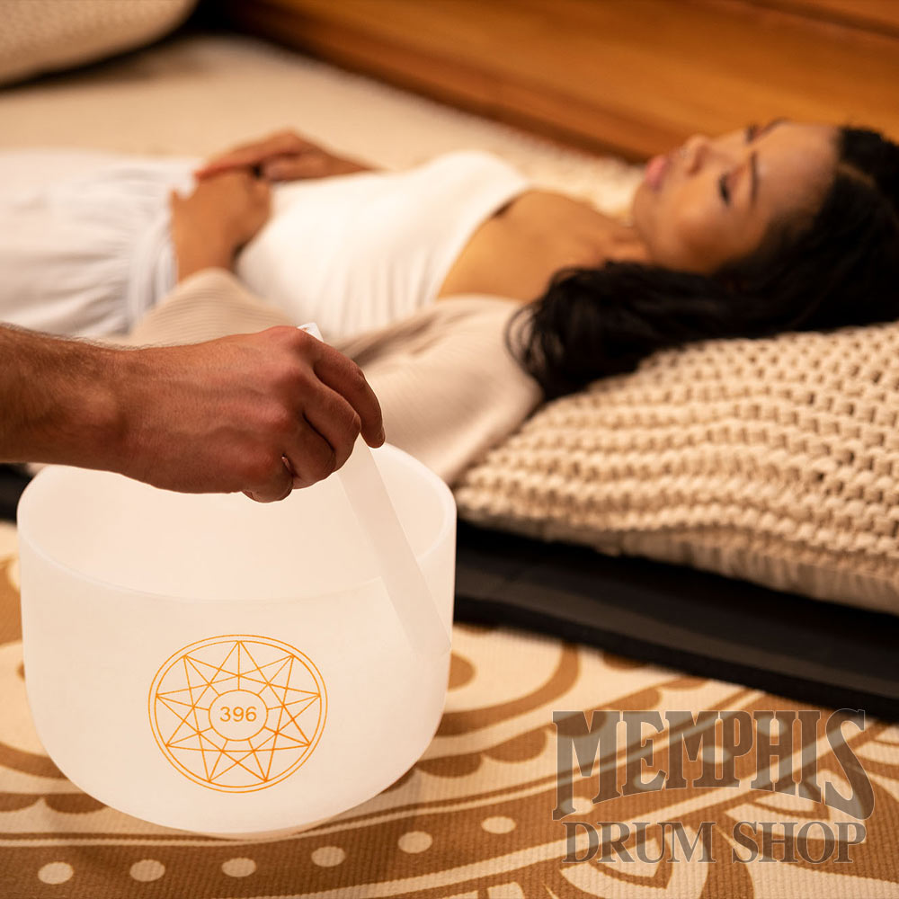 Meinl Sonic Energy Solfeggio Crystal Singing Bowl 10", Ut 396 Hz, Note G4