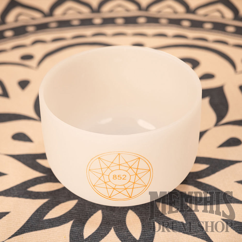Meinl Sonic Energy Solfeggio Crystal Singing Bowl 10", La 852 Hz, Note G#4