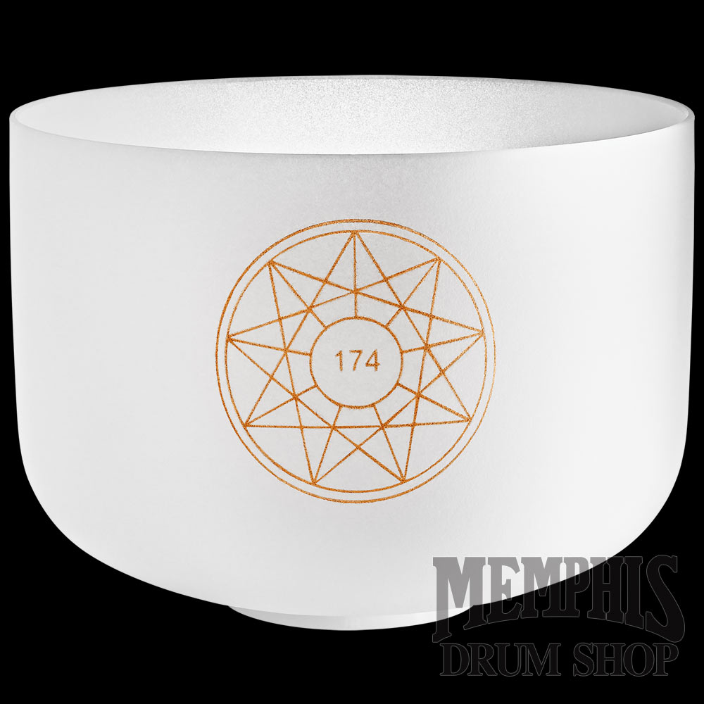 Meinl Sonic Energy Solfeggio Crystal Singing Bowl 12", 174 Hz, Note F3