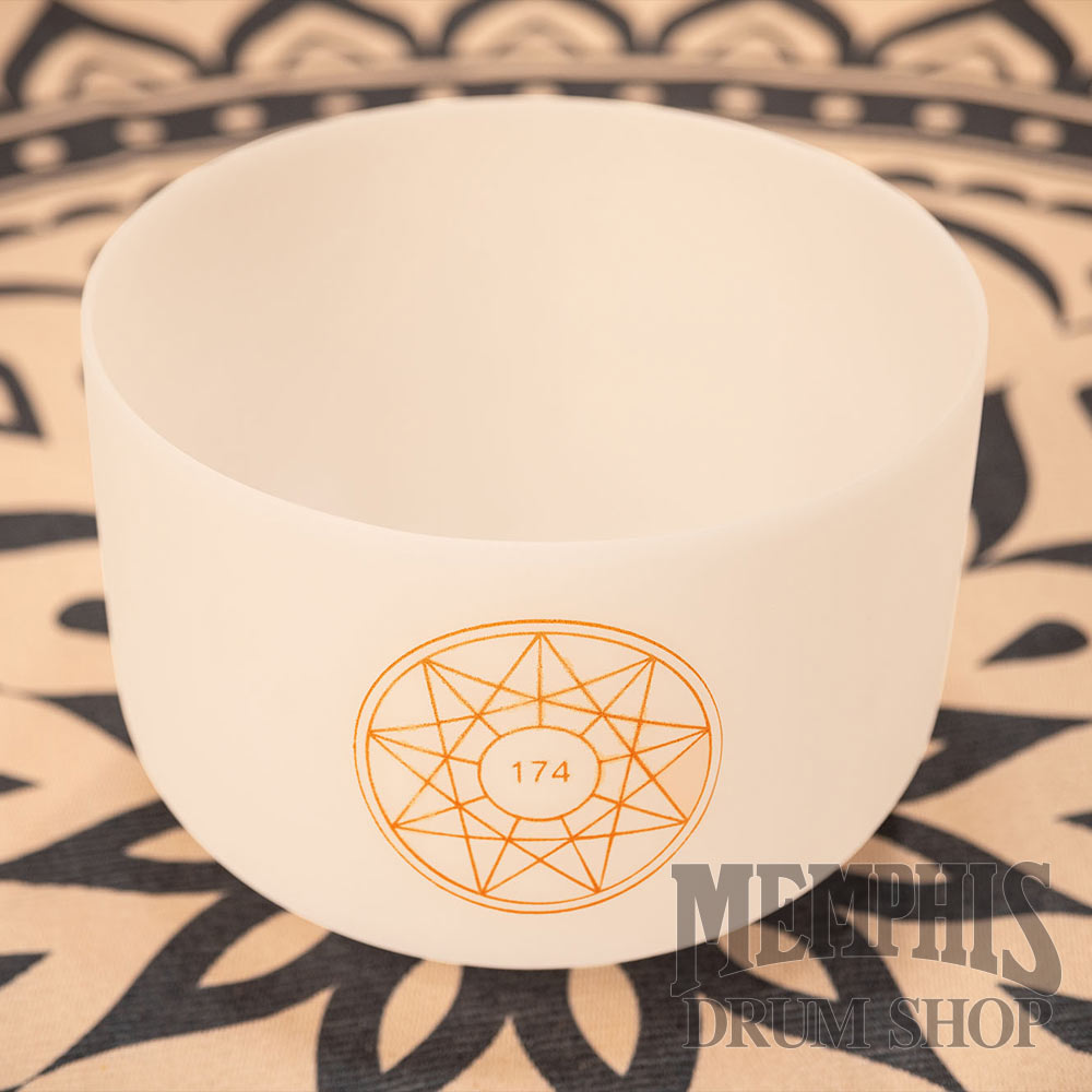 Meinl Sonic Energy Solfeggio Crystal Singing Bowl 12", 174 Hz, Note F3