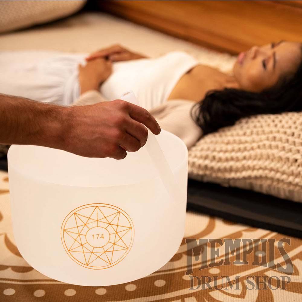 Meinl Sonic Energy Solfeggio Crystal Singing Bowl 12", 174 Hz, Note F3