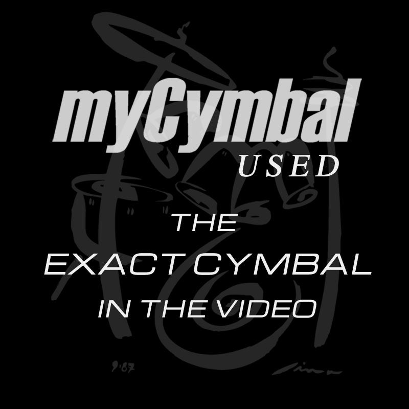 Used Zildjian 21" K Custom Hybrid Ride Cymbal 3080g