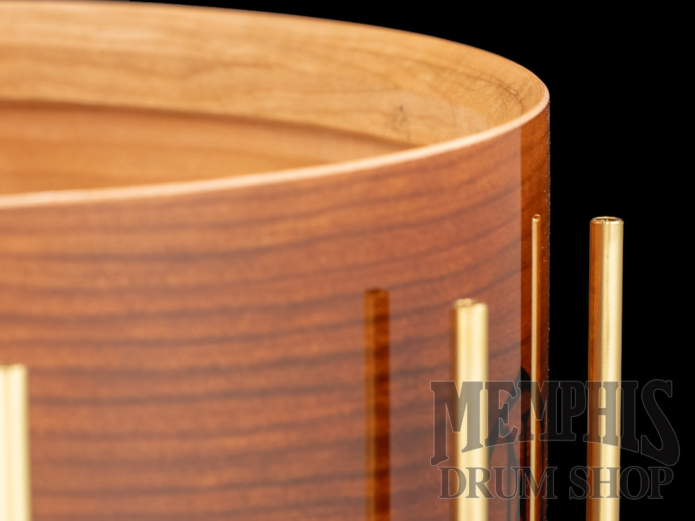 Noble & Cooley 14x7 Solid Shell Classic Cherry Snare Drum - Honey Maple Gloss