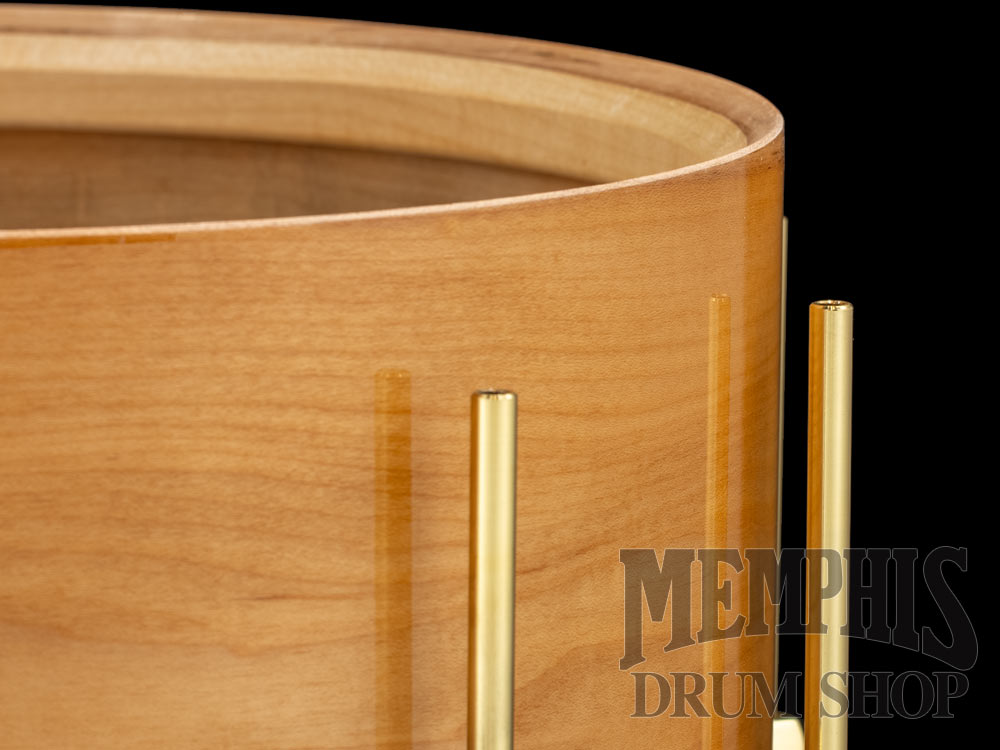 Noble & Cooley 14x7 Solid Shell Classic Maple Snare Drum - Natural Gloss