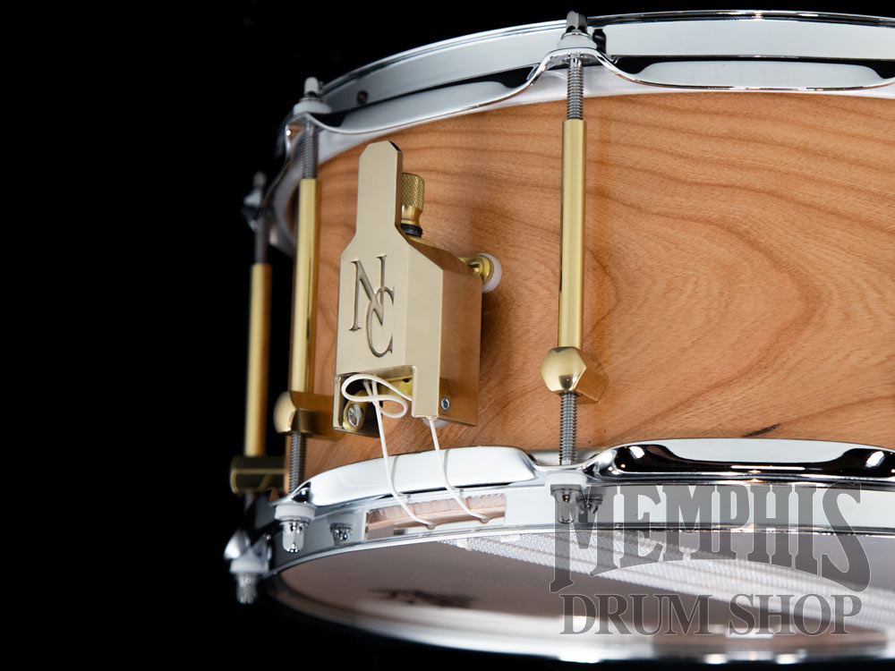 Noble & Cooley 14x6 Solid Shell Classic Cherry Snare Drum - Natural Satin Oil