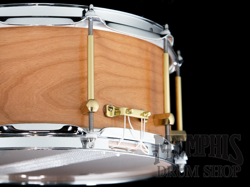 Noble & Cooley 14x6 Solid Shell Classic Cherry Snare Drum - Natural Satin Oil