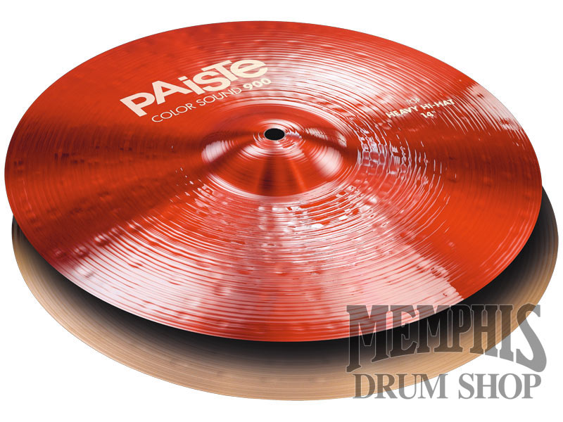 Paiste 14" Color Sound 900 Red Heavy Hi-Hats
