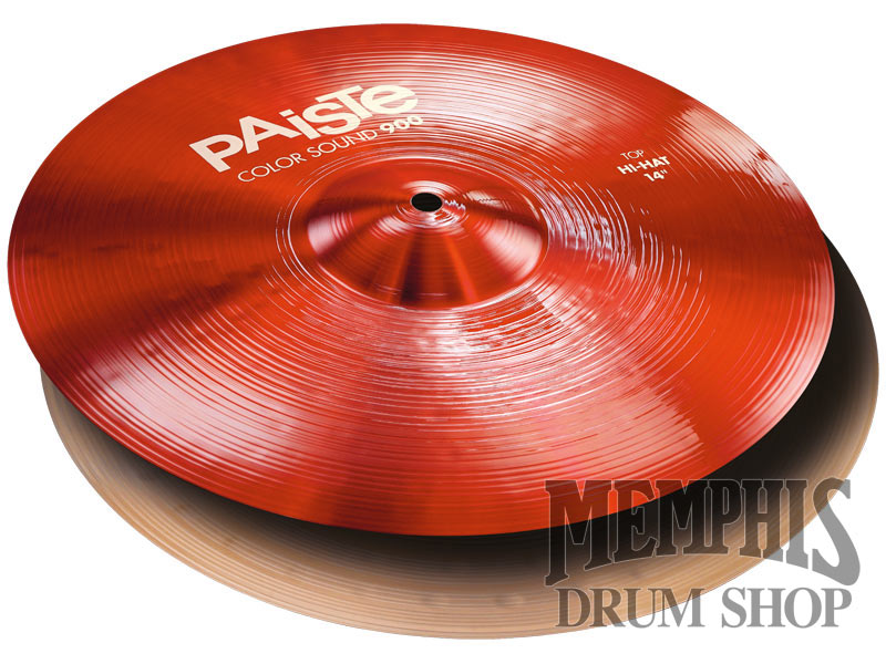 Paiste 14" Color Sound 900 Red Hi-Hats