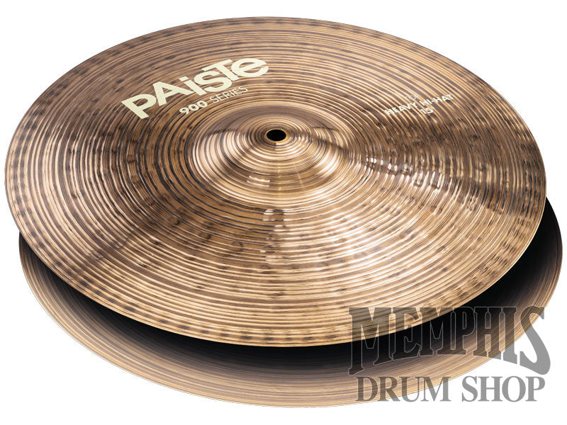 Paiste 15" 900 Natural Heavy Hi-Hats