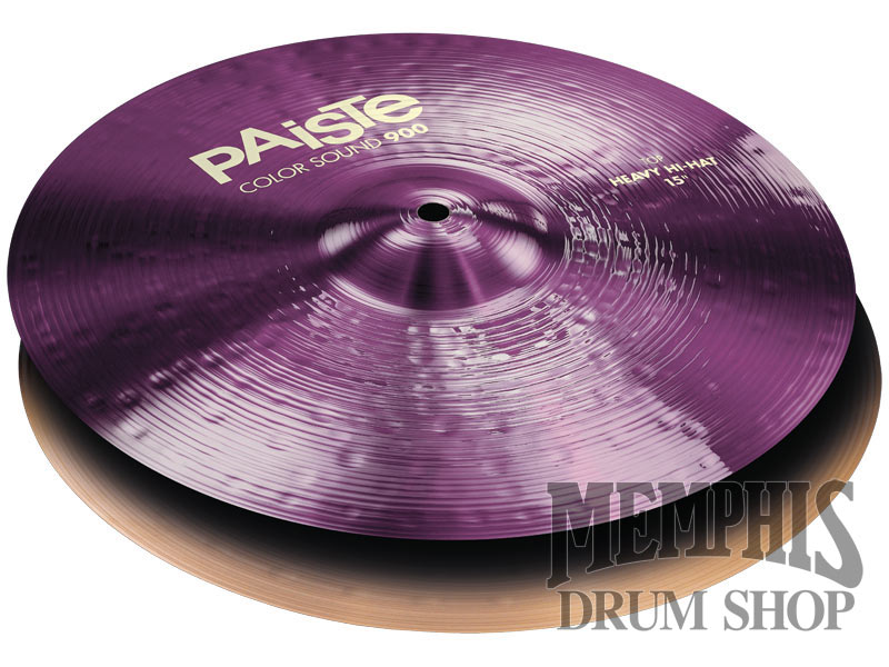 Paiste 15" Color Sound 900 Purple Heavy Hi-Hats