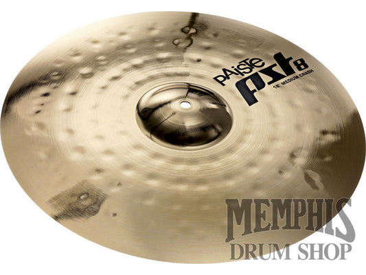 Paiste 16" PST 8 Reflector Medium Crash Cymbal