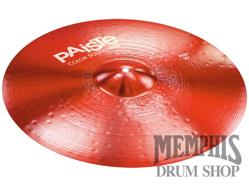 Paiste 20" Color Sound 900 Red Ride Cymbal