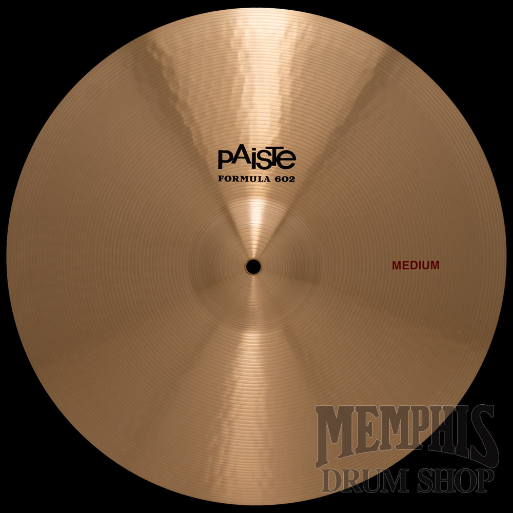 Paiste 18" Formula 602 Medium Crash Cymbal