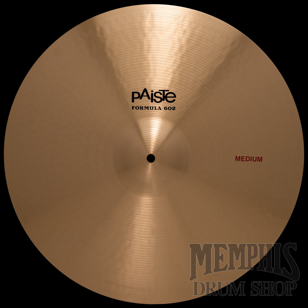 Paiste 19" Formula 602 Medium Crash Cymbal