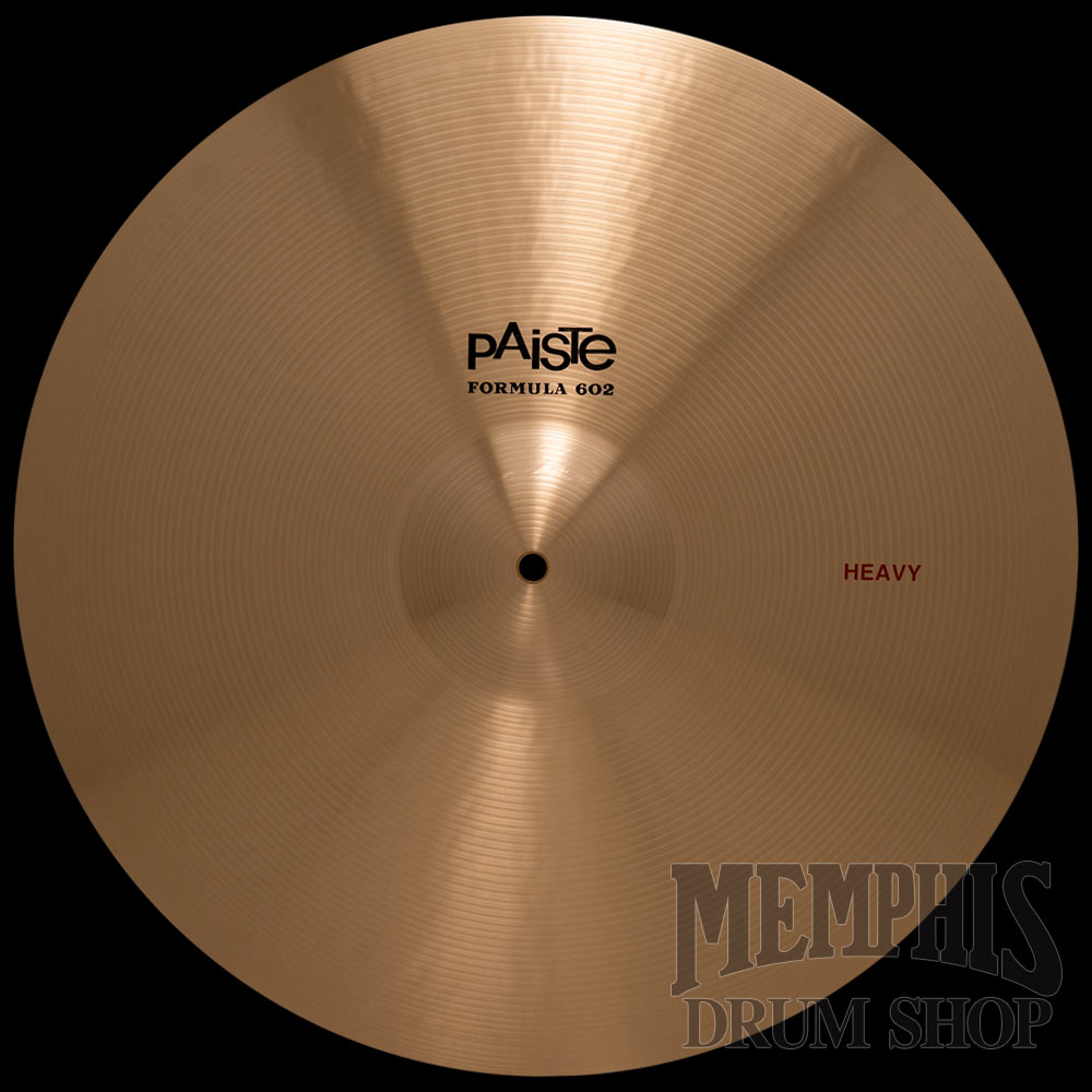 Paiste 20" Formula 602 Heavy Crash Cymbal