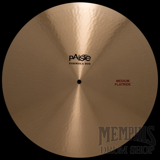 Paiste 20" Formula 602 Medium Flat Ride Cymbal