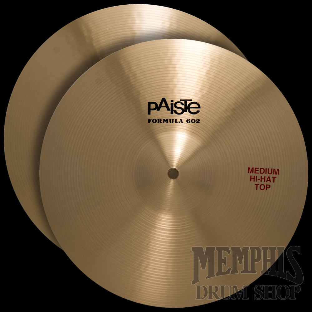 Paiste 14" Formula 602 Medium Hi-Hats