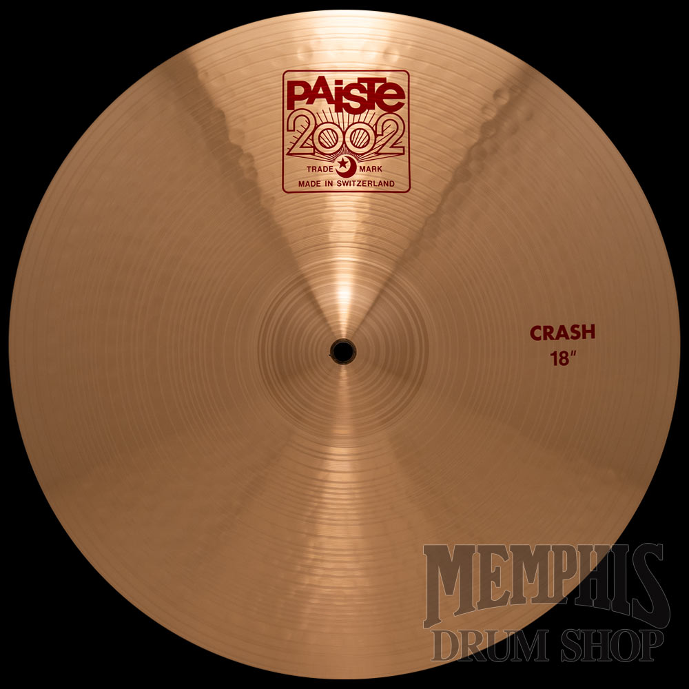 Paiste 18" 2002 Crash Cymbal