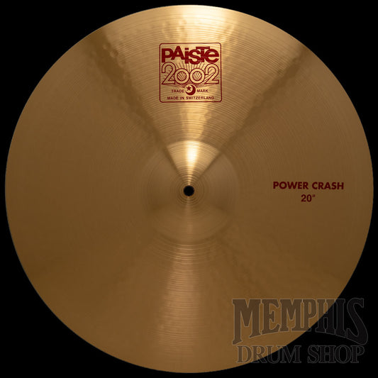 Paiste 20" 2002 Power Crash Cymbal