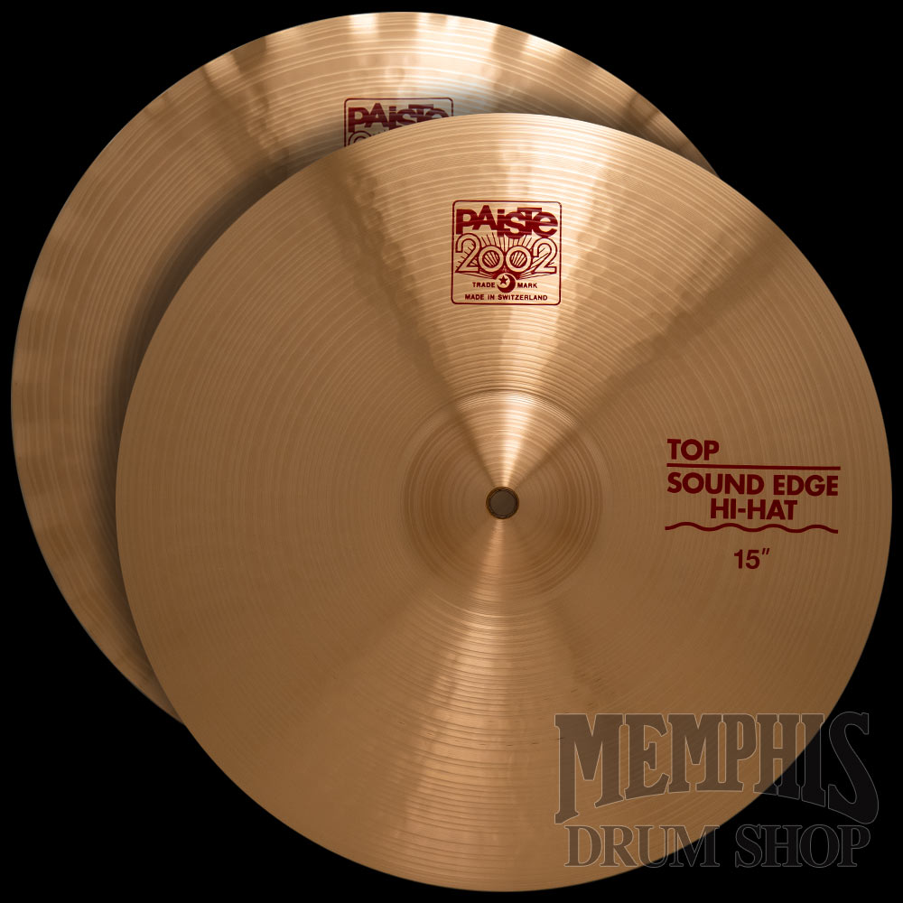 Paiste 15" 2002 Sound Edge Hi-Hats