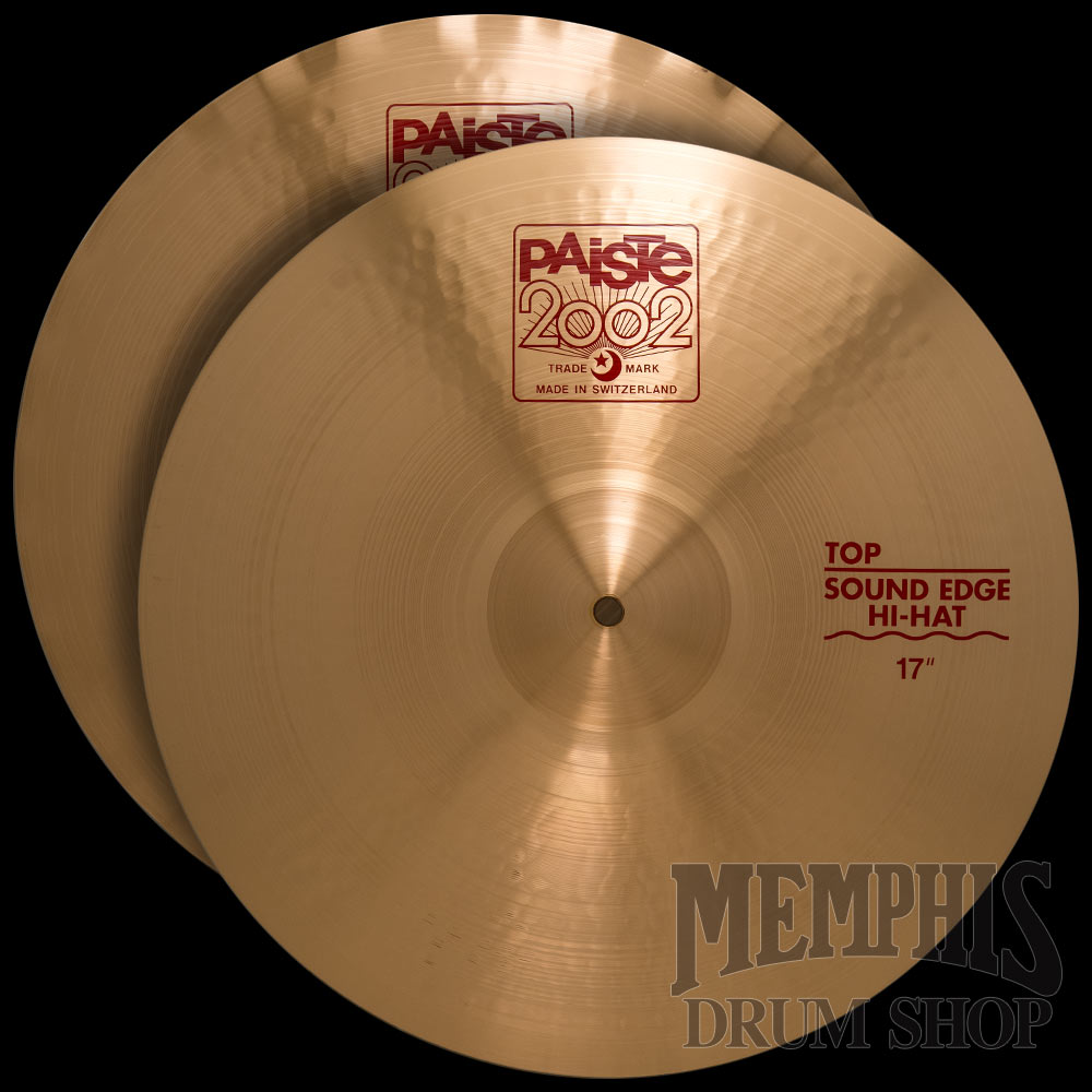 Paiste 17" 2002 Sound Edge Hi-Hats
