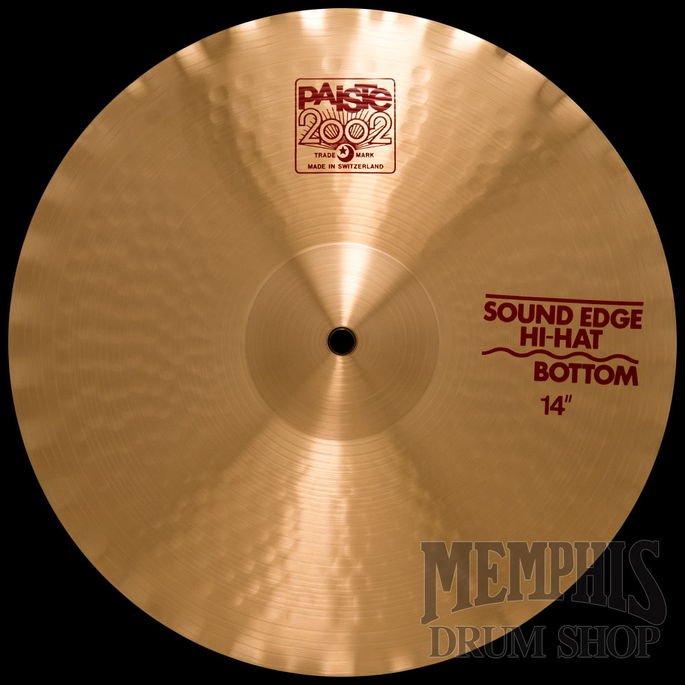 Paiste 14" 2002 Sound Edge Hi-Hat Bottom