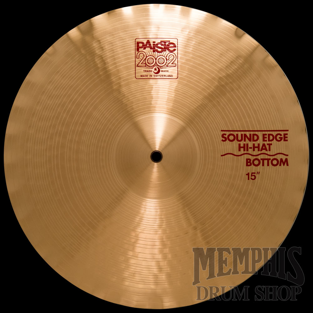 Paiste 15" 2002 Sound Edge Hi Hat Bottom