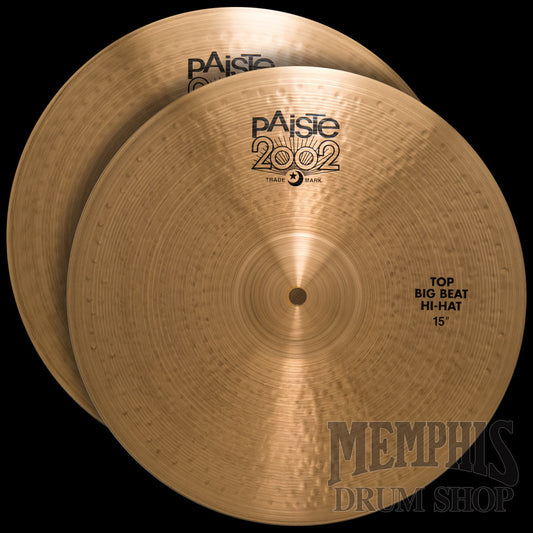 Paiste 15" 2002 Big Beat Hi-Hats