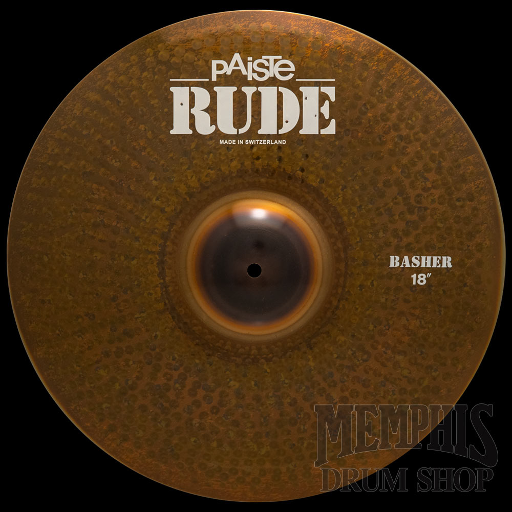 Paiste 18" Rude Basher Cymbal