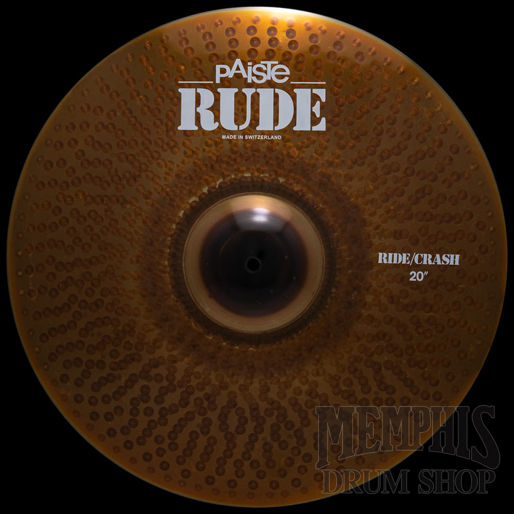 Paiste 20" Rude Ride/Crash Cymbal