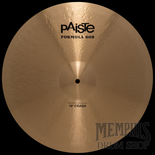 Paiste 19" Formula 602 Modern Essentials Crash Cymbal