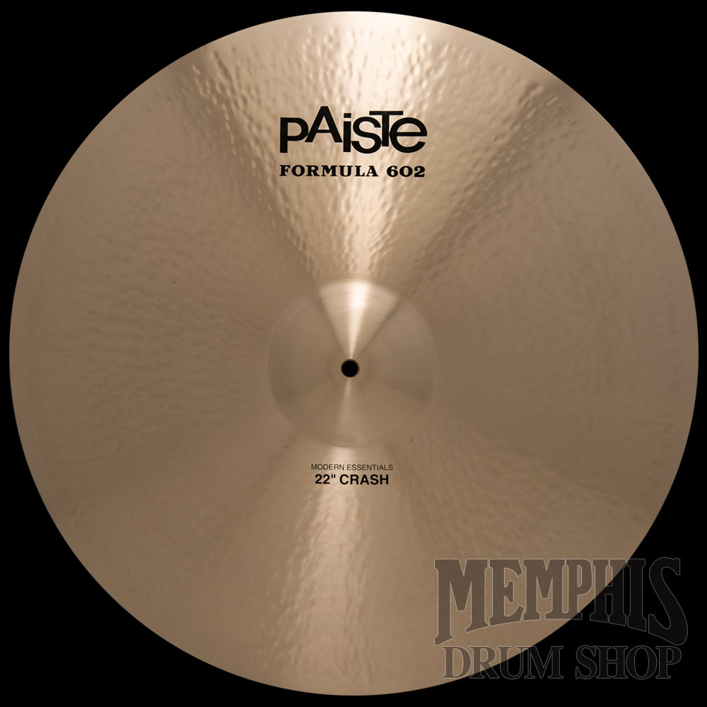 Paiste 22" Formula 602 Modern Essentials Crash Cymbal