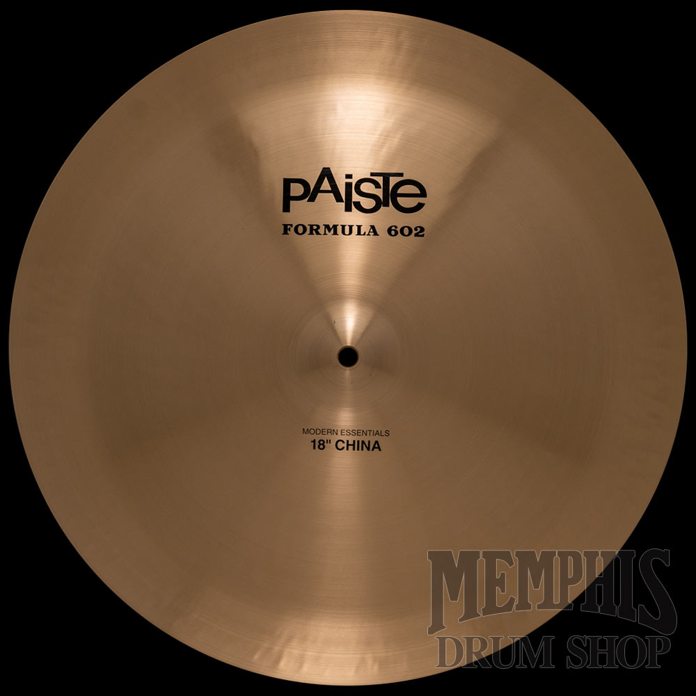 Paiste 18" Formula 602 Modern Essentials China Cymbal