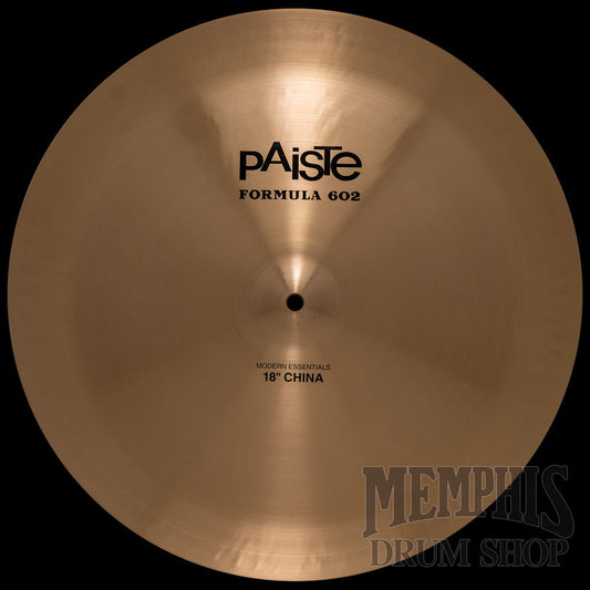 Paiste 18" Formula 602 Modern Essentials China Cymbal