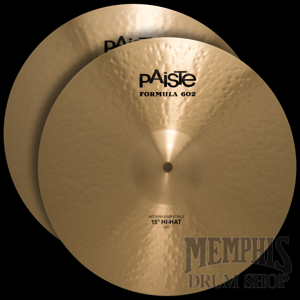 Paiste 15" Formula 602 Modern Essentials Hi-Hats