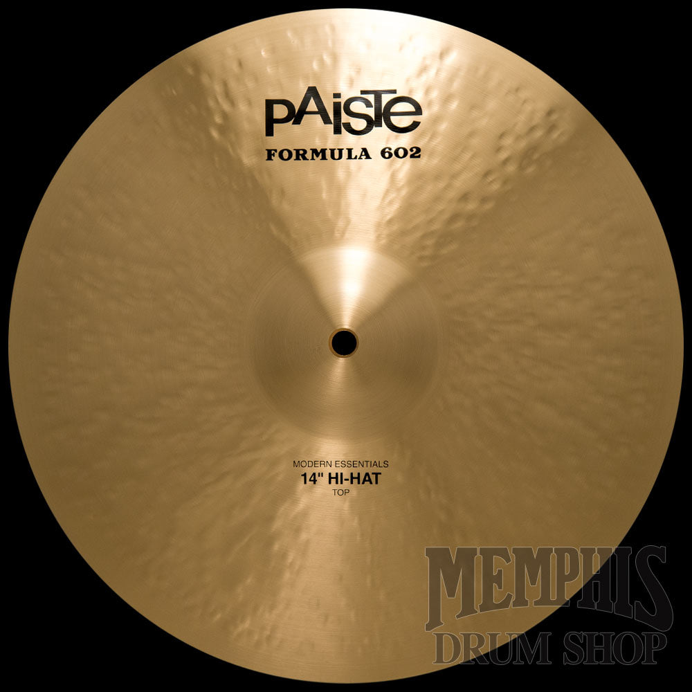 Paiste 14" Formula 602 Modern Essentials Hi-Hat - Top Cymbal