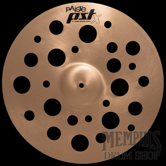 Paiste 18" PST X Swiss Medium Crash Cymbal