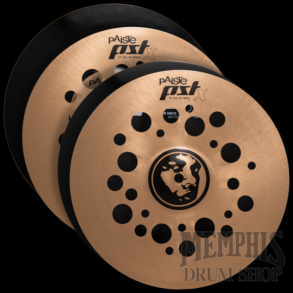 Paiste 12" PST X DJs 45 Cymbal Set