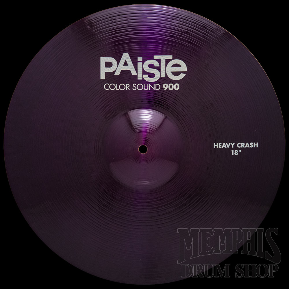 Paiste 18" Color Sound 900 Purple Heavy Crash Cymbal