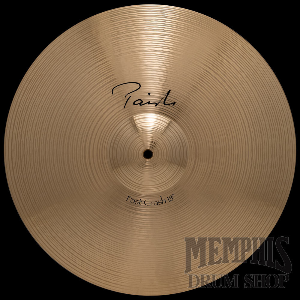 Paiste 18" 900 Series Heavy Crash Cymbal – Hand-Hammered, Medium-Loud Volume