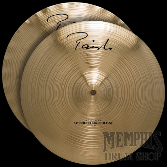 Paiste 14" Signature Precision Sound Edge Hi-Hats