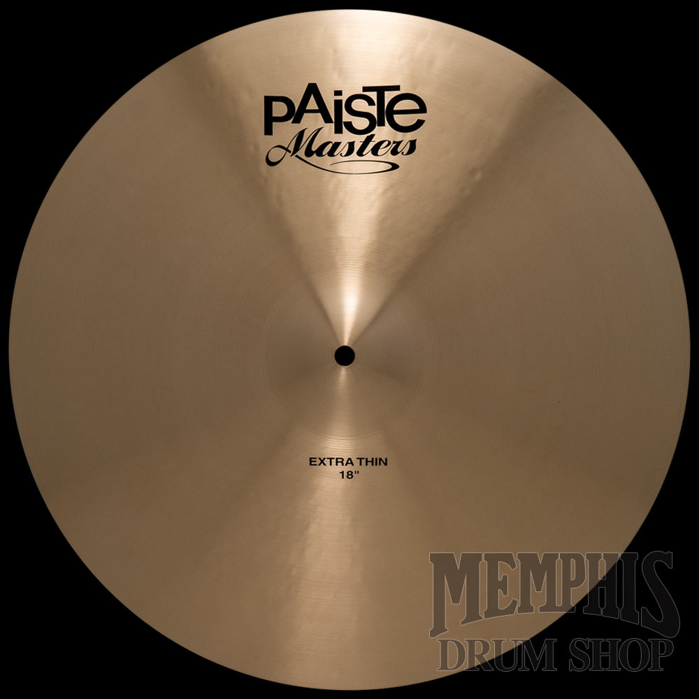 Paiste 18" Masters Extra Thin Cymbal