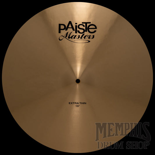 Paiste 19" Masters Extra Thin Cymbal