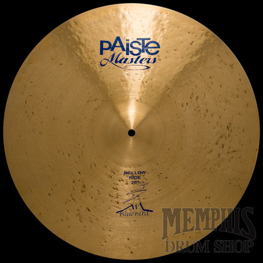 Paiste 20" Masters Mellow Ride Cymbal - Blue Bird